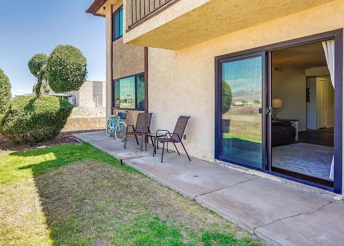 Water & Mtn-view Gem W/ Patio In Havasu *